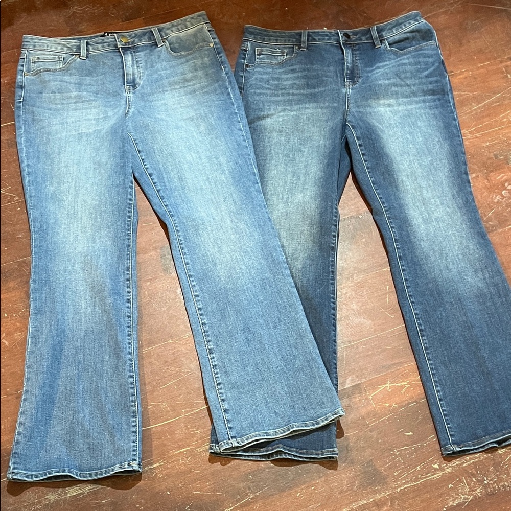d. jeans Classic Blue Flare & Wide Leg Jeans bundle